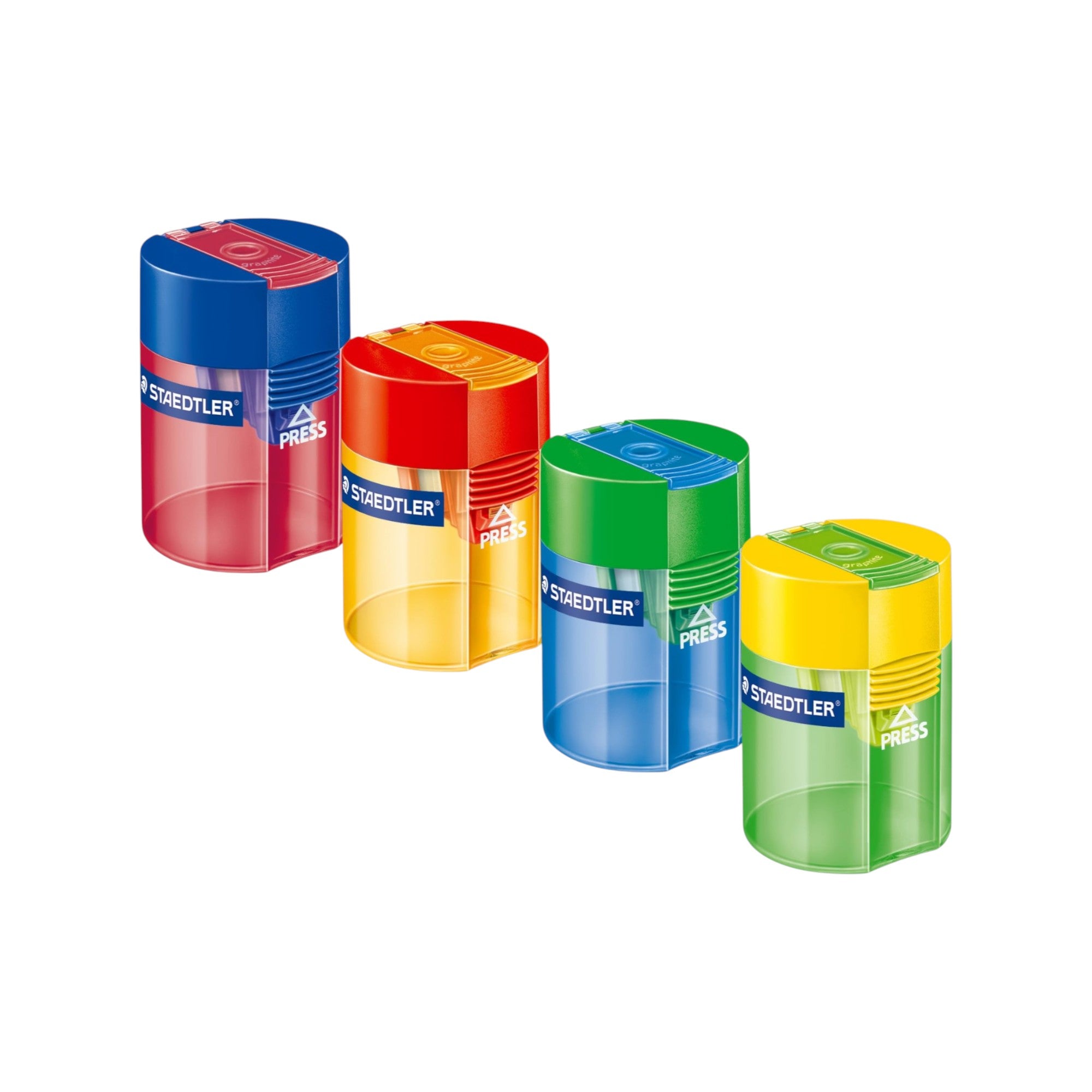 Staedtler Tub Pencil Sharpener - Pack of 1 & 10